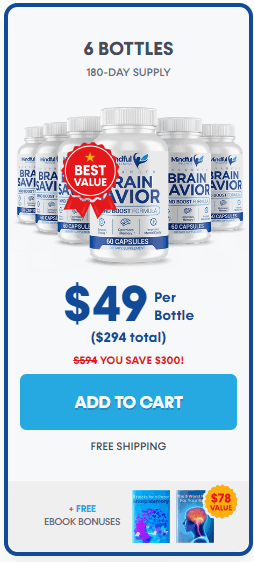 Brain Savior 6 Bottle