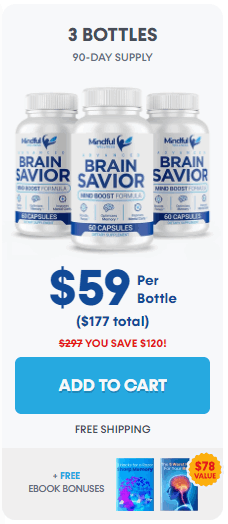 Brain Savior 3 Bottle